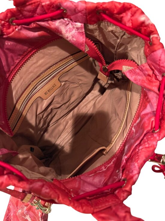 MZ Wallace backpack (pink/red rare print) main image 8